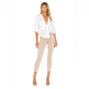 NWT L’Agence Paris Margot High Rise Skinny Tan Skinny Pants 25